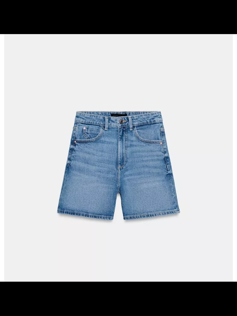 Zara: Mom Fit Shorts- High Waist